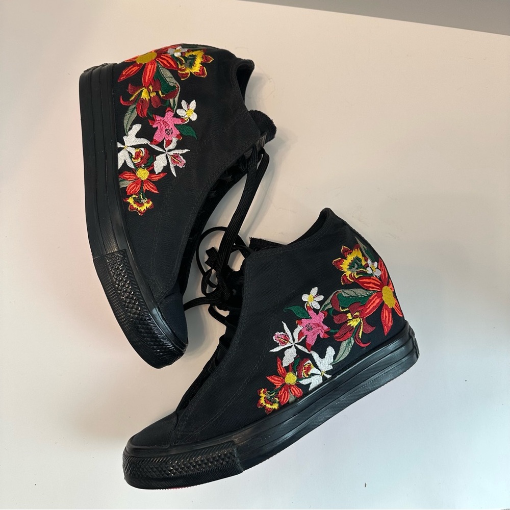 Converse x PatBo Chuck Taylor All Star Lux wedge  High Top Sneaker Sz9